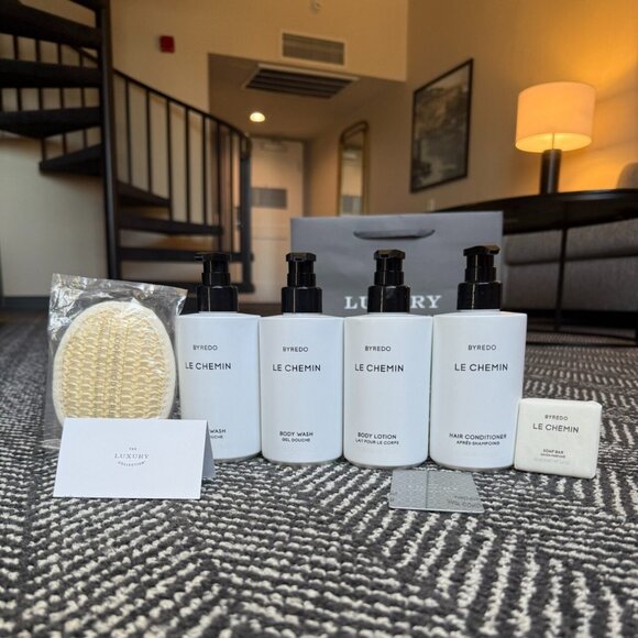 Byredo Le Chemin 4-Piece Bath Set – 300ml Full Size – Hotel Exclusive - Picture 1 of 10